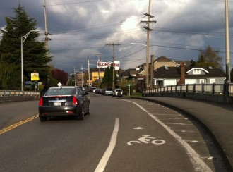 Seattle's magical disappearing bike lanes are everywhere