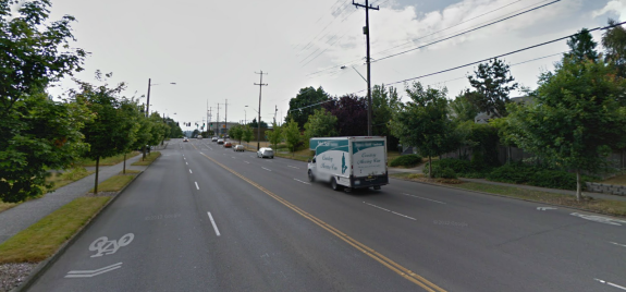 Looking west on NE 75th from 12th Ave NE. Via Google Street View