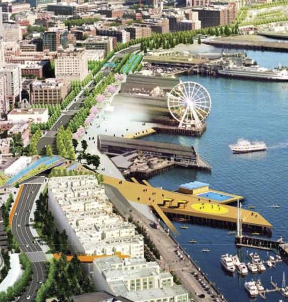 A replacement highway is already planned on the waterfront.