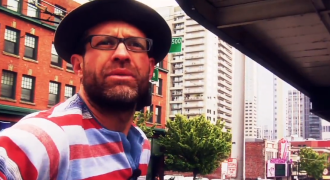Eric Patchen. Screenshot from 2010 CityStream episode (click to watch)
