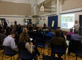 SDOT presented about the proposed changes at a Tuesday open house