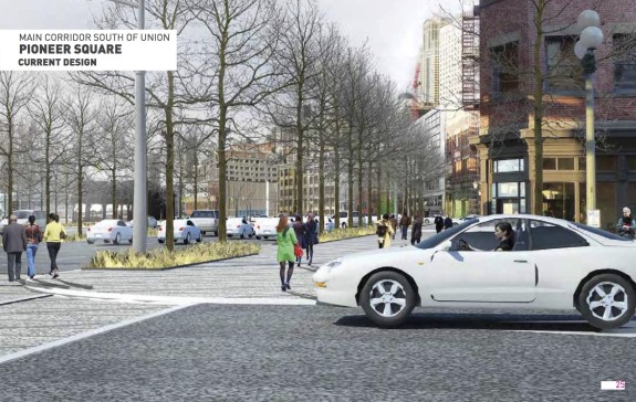 This glossy concept image from a late 2014 Design Commission presentation conveniently doesn't pan any further left to see how wide this street really is