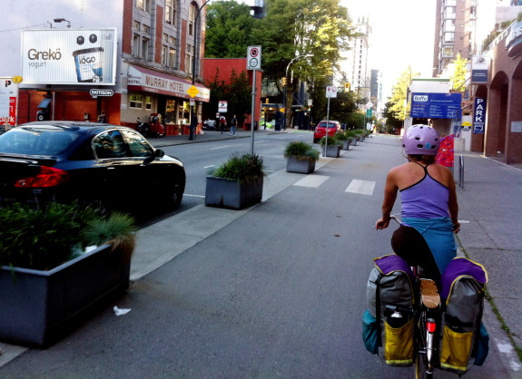 Vancouver doesn't pinch pennies with their bike lanes, which is why they can cost $1M for ten blocks.