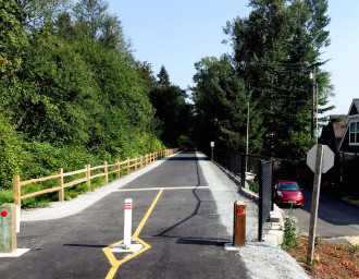 The North Segment of the E Lake Sammamish Trail was completed recently.