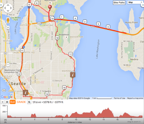 See interactive route map via Cascade's Ride With GPS page.