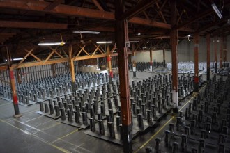 This is not actually Seattle. It's from Bay Area Bike Share, but I assume Seattle's warehouse looks very similar right about now.