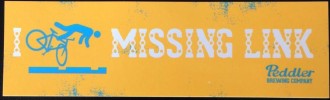Ever crash on the Missing Link? There's a sticker for you.