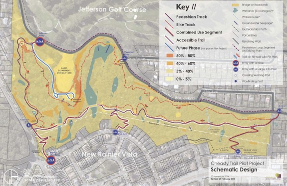 UPDATED map with more recent version (note "later phase" walking trail)