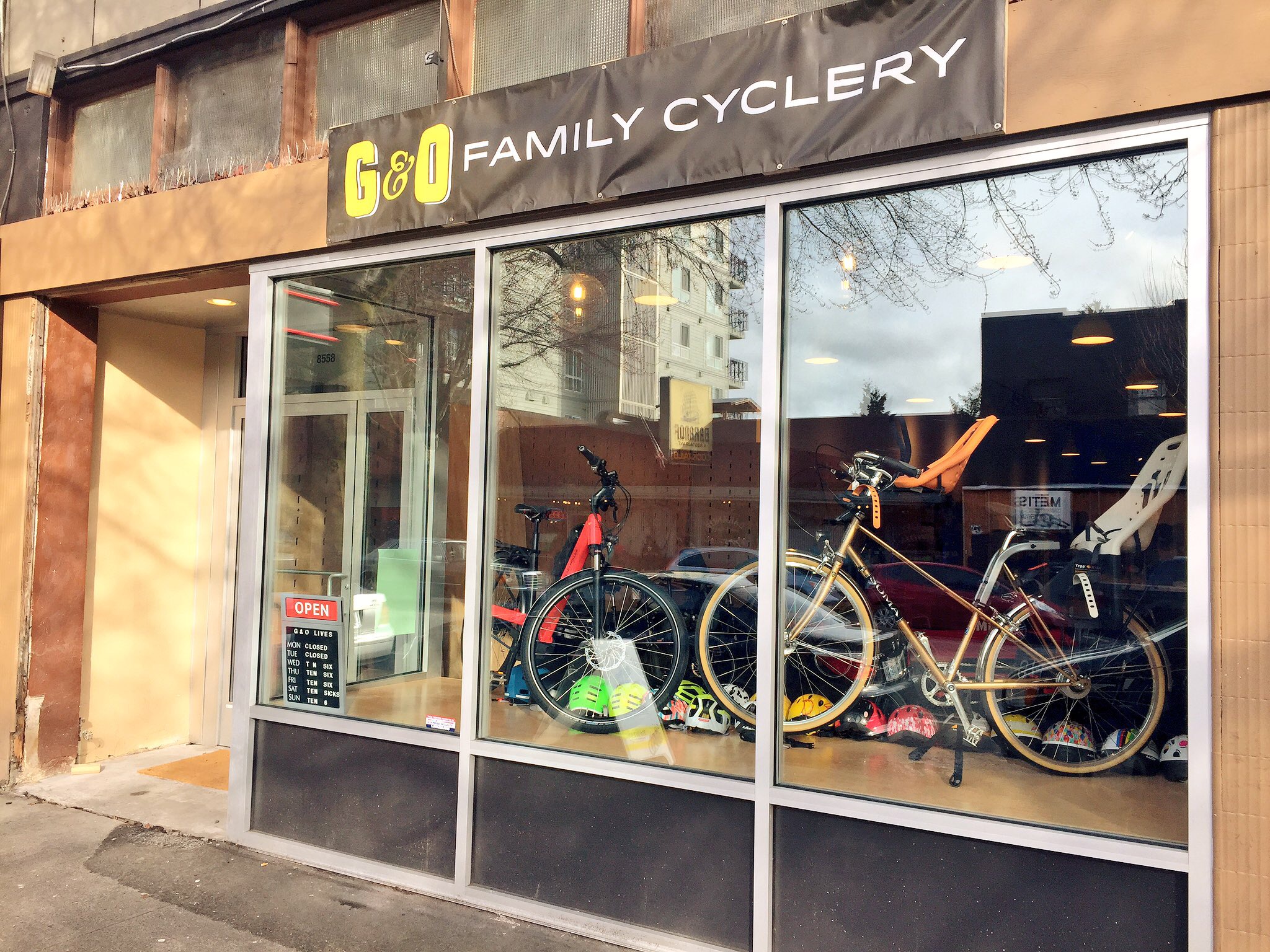 One year after the Greenwood explosion, G&O Family Cyclery opens its