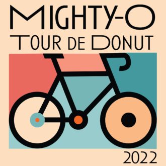 Mighty-O Tour de Donut 2022 poster