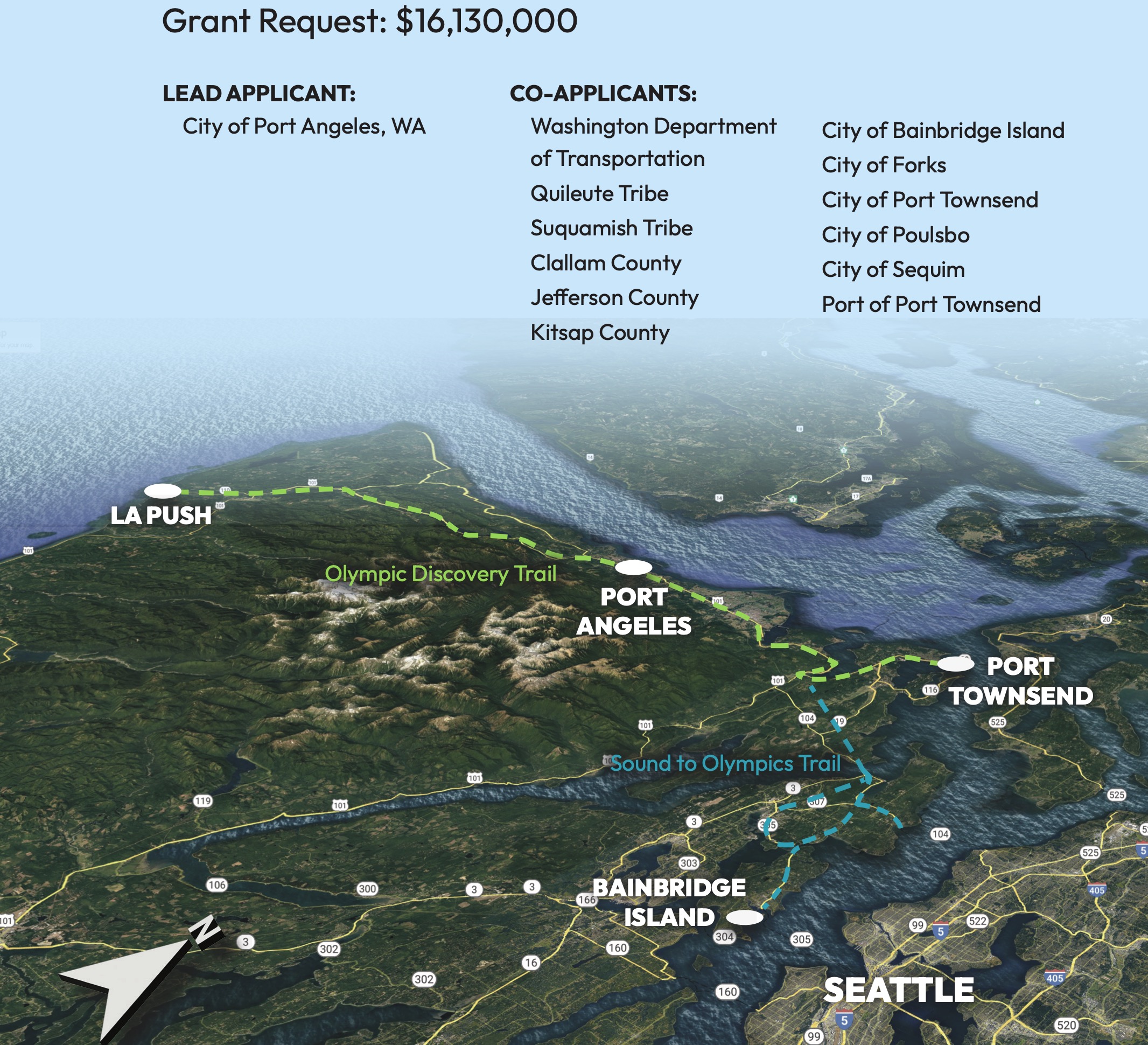 Federal grants will fund Seattle ‘low-emission neighborhoods,’ Sound-to-Pacific Trail planning, Shoreline light rail connections + more